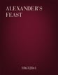 Alexander's Feast SATB Full Score cover